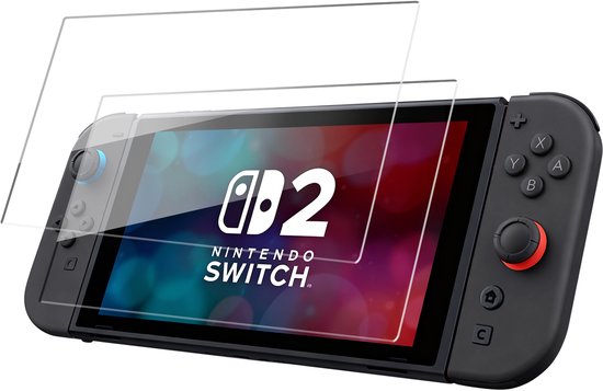 Podec – 3er-Pack Displayschutzfolie für Nintendo Switch 2 – Displayschutzfolie aus gehärtetem Glas