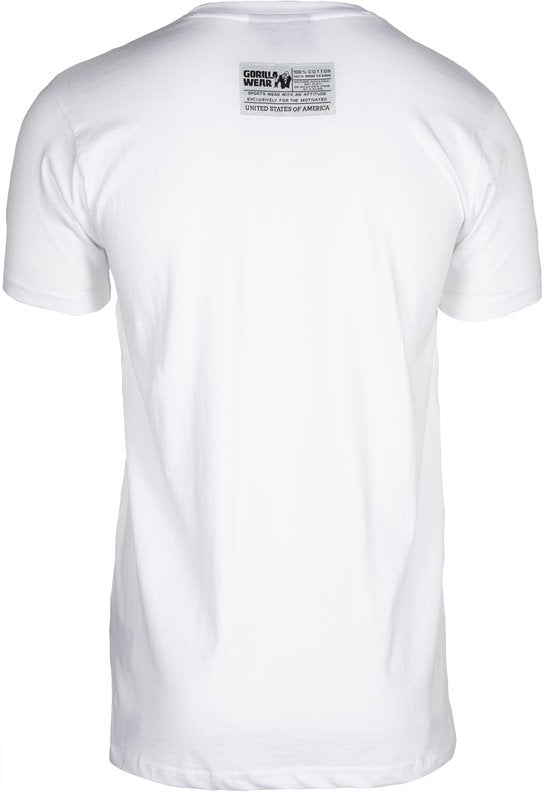 Gorilla Wear Classic T-Shirt – Weiß – 3XL