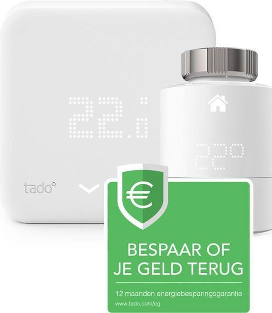 tado° Smart-Thermostat-Starterkit V3+ mit 2 Smart-Heizkörperreglern