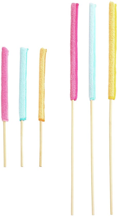 Maximex Mikrofaser-Fugenreiniger-Set, 6-teilig – 6 Stück – 1 x 45 x 1 cm
