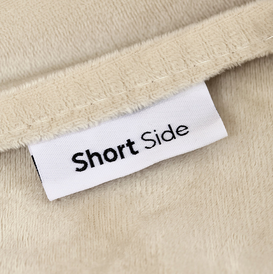 Sjumo Splittopper Spannbetttuch Seidenglatt 200 x 210/220 cm - Naturdüne