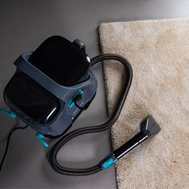 Achaté© - Fleckenreiniger - Teppich/- Sofa/- und Matratzenreiniger - 650W - 1400ml - Grau