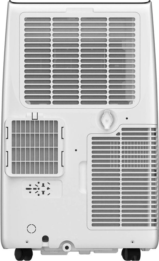 Inventum AC126WH Mobile Klimaanlage – 12.000 BTU – 4-in-1 – Kühlen, Heizen, Ventilator, Luftentfeuchter – Bis zu 105 m³ – Dichtungsset – Weiß