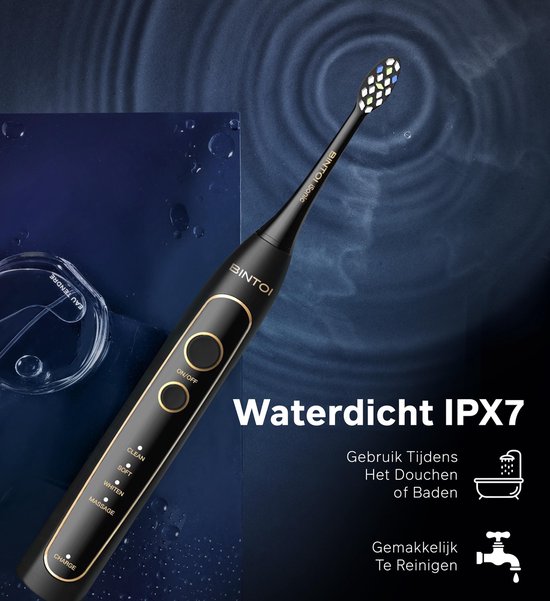 Bintoi® iSonic UV D600 - Elektrische Zahnbürste mit UV-Sterilisator