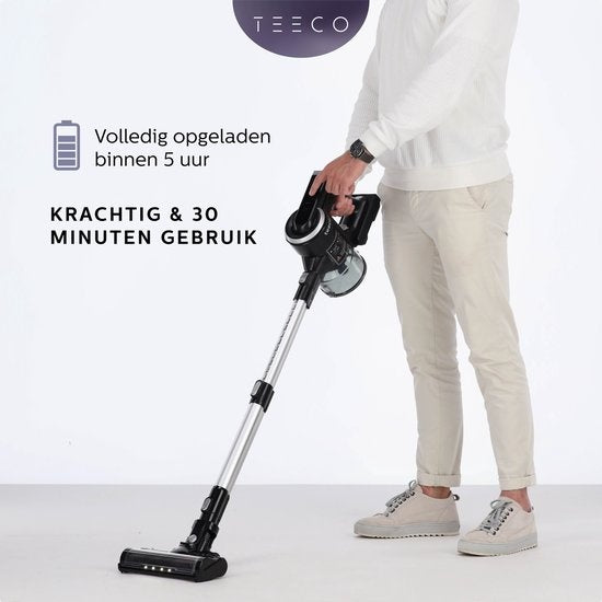 Teeco - Stabstaubsauger - Schwarz