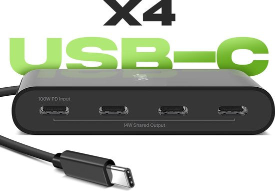 USB-Hub Belkin AVC018BTBK Schwarz
