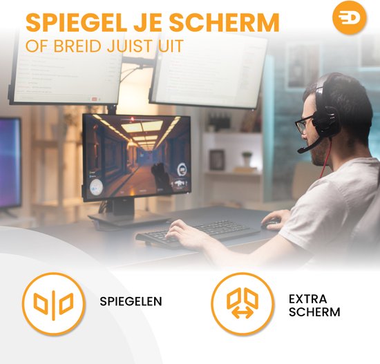 Drivv. Premium HDMI Kabel 2.0 - Ultra HD 4K 60Hz - HDMI zu HDMI - Geeignet für Xbox Serie X & PS5 - 3 Meter - PVC - Grau
