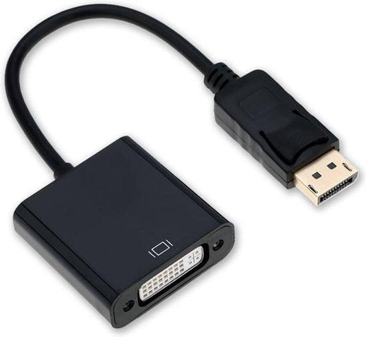 GarpexÂ® Displayport zu DVI-I Adapter - DP zu DVI - DP zu DVI Adapter - Full HD 1080P Konverter