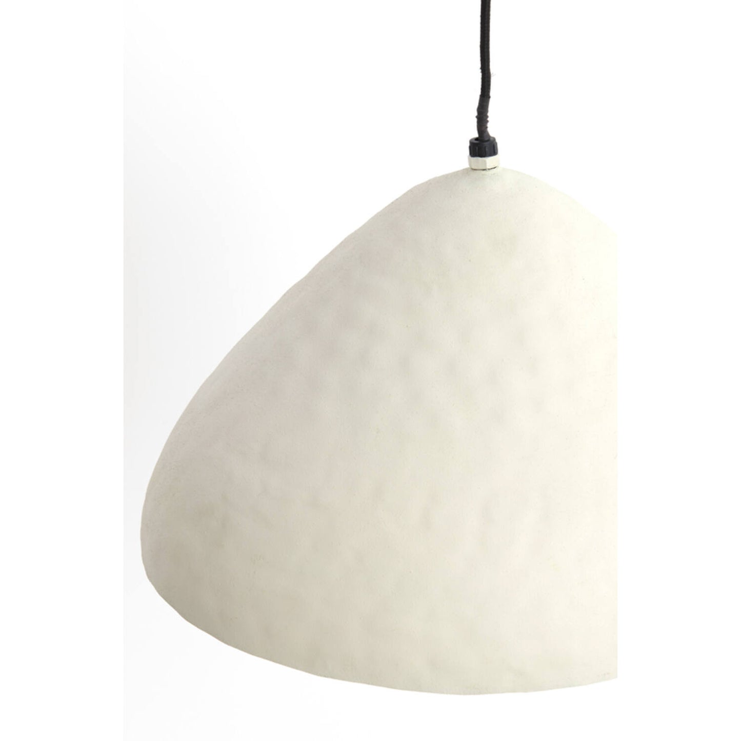 ELIMO  Hängeleuchte – Ø 40 × 25 cm – matt cremefarben