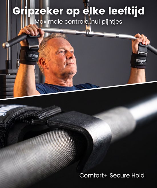 ProTrue® Lifting Hooks, Lifting Straps – Deadlift Straps – Power Grips – Handgelenkbandagen für Fitness, Bodybuilding, Crossfit, Calisthenics, Turnen und Krafttraining