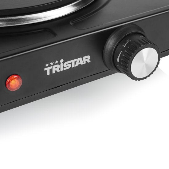 Tristar Elektrokochfeld 1500 W – KP-6151 – 1 Kochzone – Freistehend – Schwarz