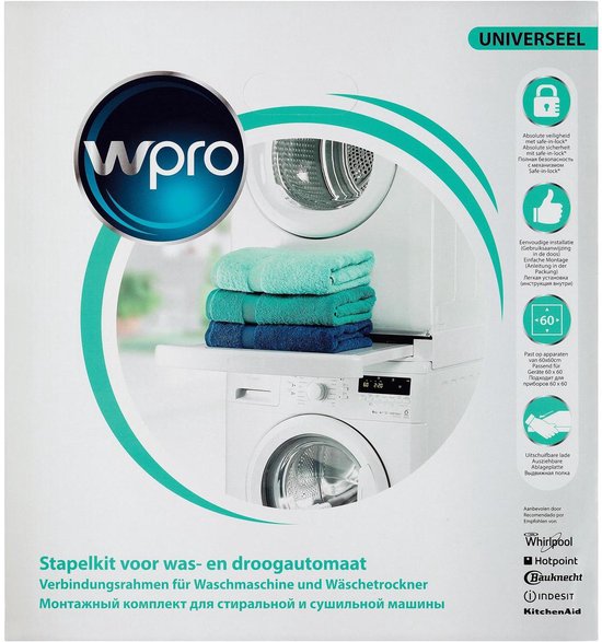 Wpro SKS101 – Stapelset mit ausziehbarer Ablage – universell einsetzbar