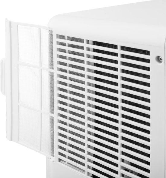 Mobile Klimaanlage – Eden ED-7007 Klimaanlage mit Fernbedienung – 7000 BTU – Energieeffizienzklasse A - Für Räume bis zu 60 m³ - Temperatureinstellung von 16 °C bis 31 °C - Leistungsstarke Klimaanlage, Ventilator und Luftentfeuchter in einem + Kostenloses