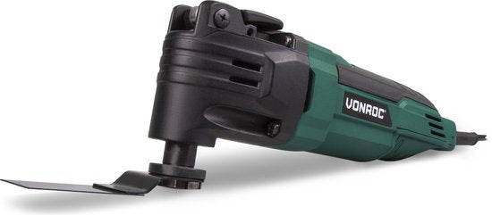 VONROC Multitool - Oszillierend - 300W - Inkl. Zubehör & Aufbewahrungstasche