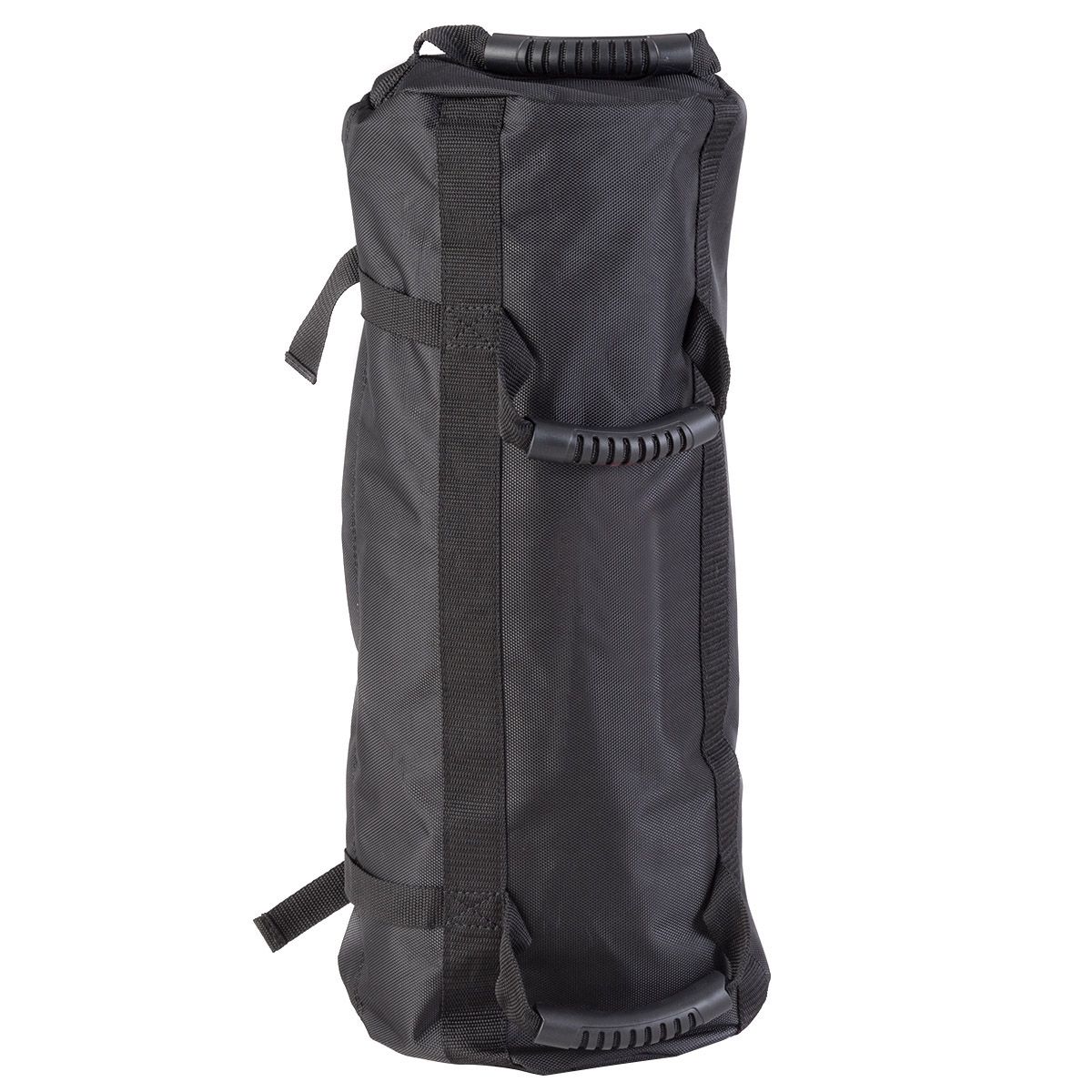 Coast Powerbag Trainingssandsack – verstellbares Gewicht – 6 Griffe – schwarz/gelb