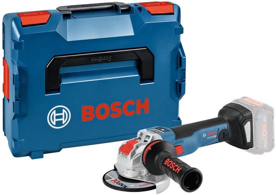 Bosch Professional GWX 18V-10 SC Akku-Winkelschleifer 125 mm X-LOCK 18V Basic Body in L-Boxx – 06017B0400
