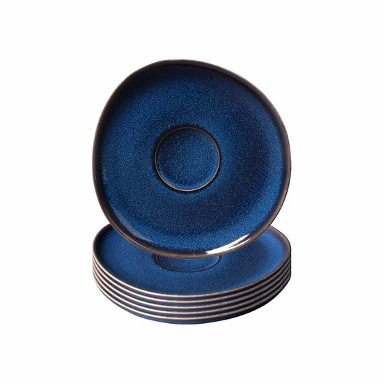 Kaffeeteller Lave, Ø 15,2 cm, 6er-Set
