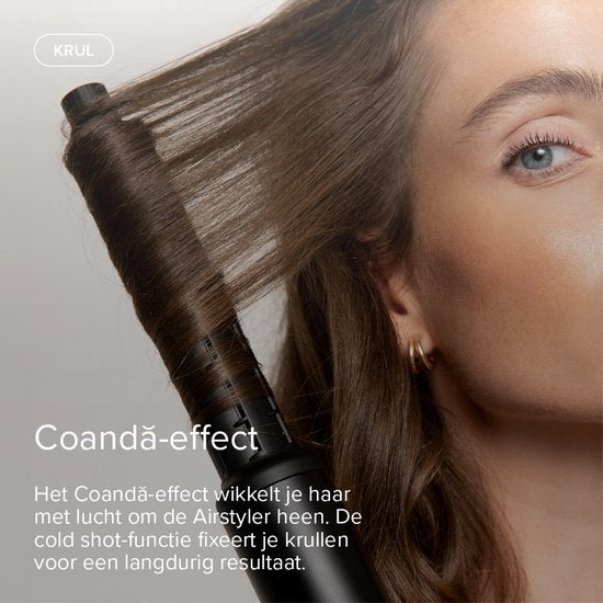 MAE® Airstyler PRO II + Diffusor – 6-in-1-Multistyler mit Lockenstab, Föhn, Lockenbürste und Glättbürste