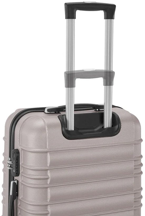 Hartschalenkoffer Set Rom - 3-teilig - ABS - Champagner