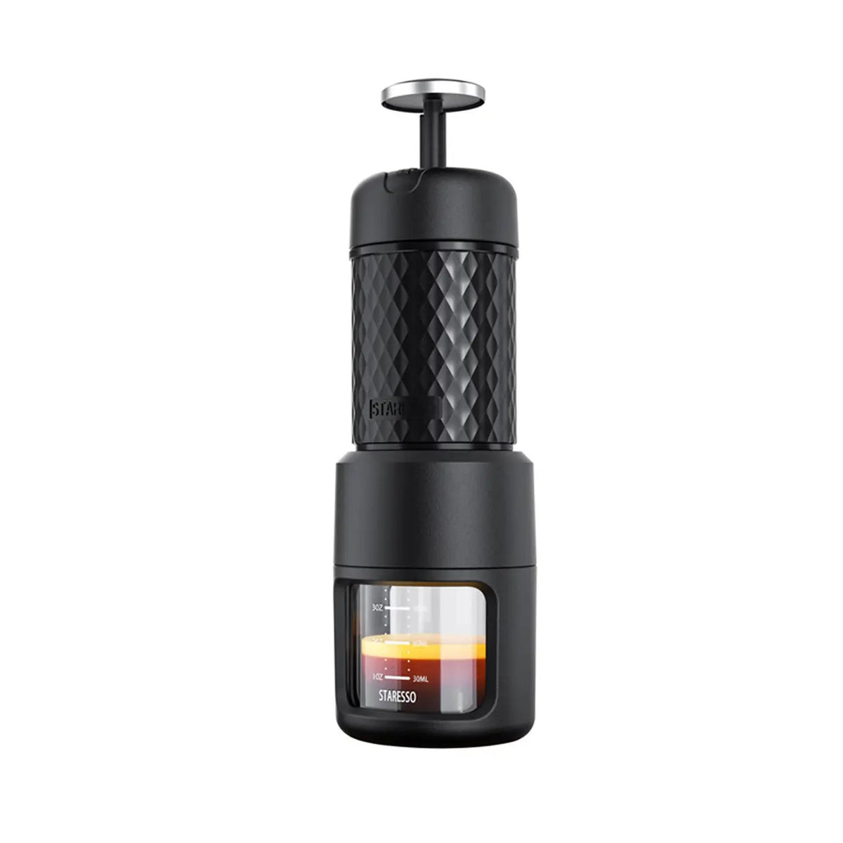 STARESSO tragbare manuelle Espressomaschine – Kapseln und gemahlener Kaffee