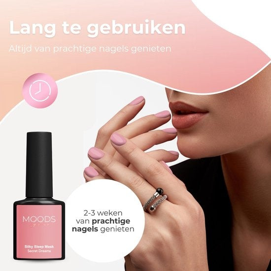 Moods Gellac 6-teiliges Set - Gel-Nagellack - 8ML - Secret Dreams - Gellac - Nägel - Gel Polish Starter Pack - Chic Colours