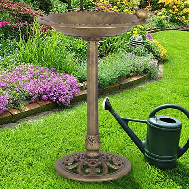 Vogelfutterstation Vogelfutterstation Vogelfutterstation Vogelfutterständer 50 x 76 cm bronze
