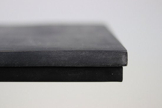 HSM Kollektion Beistelltisch Read - schwarz - Mangoholz/Eisen