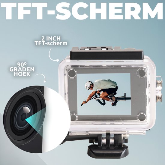 Denver Action-Kamera Wasserdicht - 5MP - HD - ACT324