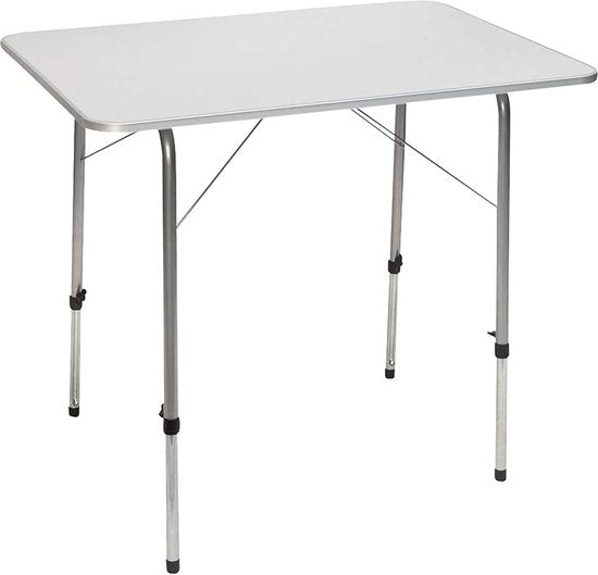 Bo-Camp – Campingtisch – Höhenverstellbar – 80 x 60 cm