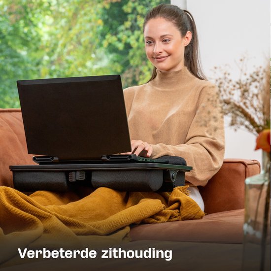 CozySense® - Verstellbarer Laptoptisch - Lap Pad & Laptop-Tablett - Verstellbare Beine