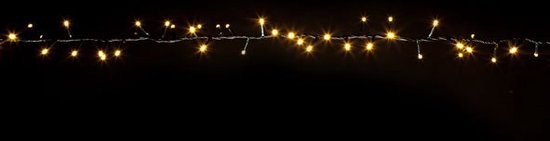 Gerades Licht LED 16m 750L warmweiß grünes Kabel 24V konstant ext. 3m