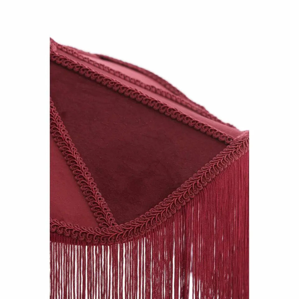 Tiffany-Hängeleuchte – Ø 40 × 26 cm – Rot