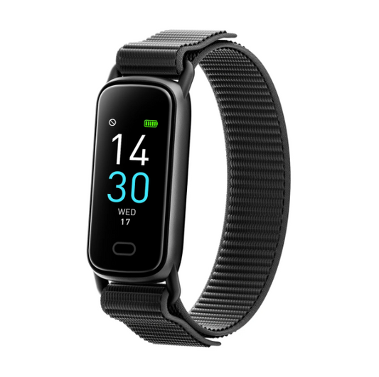 Fittek GTL1 Smartwatch – Schwarz – Gesundheitsüberwachung rund um die Uhr – 7 Tage Akkulaufzeit
