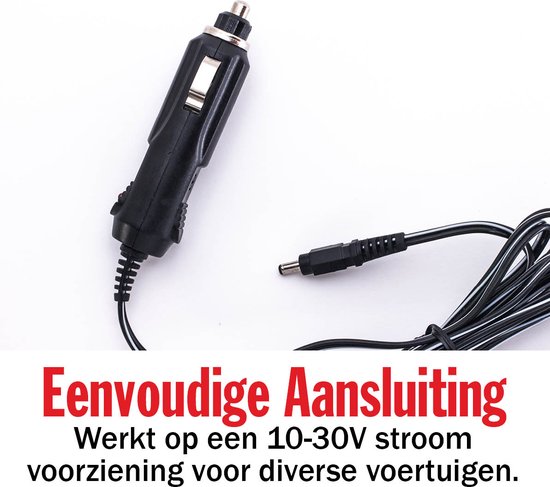 All Ride Auto Innenbeleuchtung 12V/24V - LED Streifen Auto und LKW - Stimmungsvolle Beleuchtung in 7 Farben - Autozubehör - 70cm