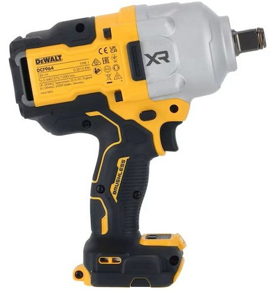 DeWALT DCF964NT Akku-Schlagschrauber 1898 Nm, 3/4-Zoll-Reibungskupplung, 18 V XR Basic Body bei TSTAK
