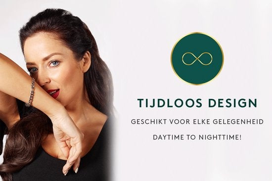 Laura Ferini Damenarmband Prego Silber - Silbergliederarmband - 18K Weißgold vergoldet - Schmuck - Accessoires - Schmuck - Damenarmband