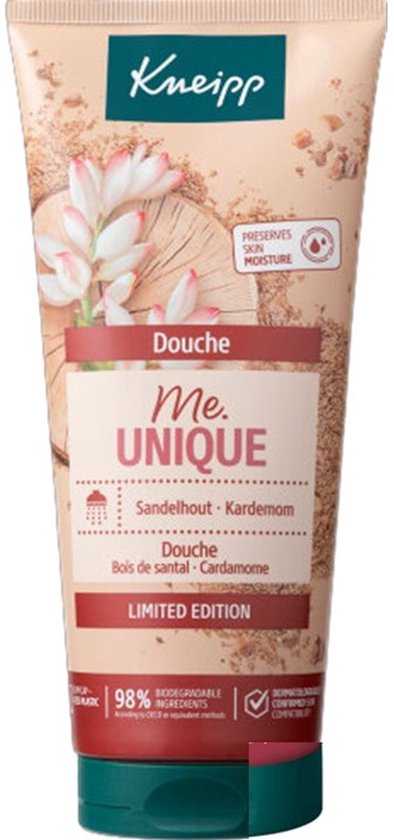 Kneipp Me Unique Duschgel – Sandelholz & Kardamom – 6 x 200 ml