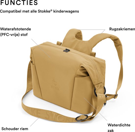 Stokke Xplory X Wickeltasche Golden Yellow