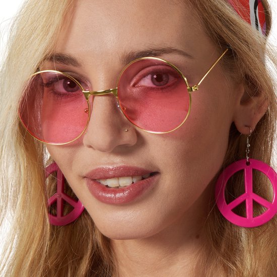 dressforfun - Damenkostüm Hippie Flowerpower - XXL - Kostüm Karneval - Halloween - Verkleiden - Partykleidung - Karnevalskleidung - Partykleidung