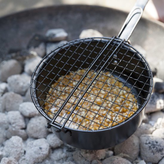 Esschert Design – Popcornpfanne – Lagerfeuer