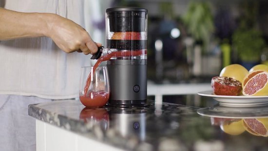 Livington JuiceBoost – tragbarer, batteriebetriebener Entsafter – 250-ml-Auffangbehälter – kabellos – kleiner Entsafter – Entsafter für unterwegs – Slow Juicer für Obst und Gemüse – Fruchtsaft
