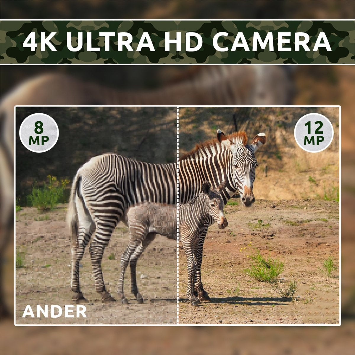 AyeCam Wildtierkamera - Drahtlos - Wildtierkamera mit Nachtsicht - Infrarotkamera - inkl. 32 GB SD-Karte