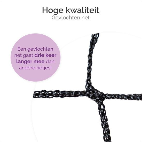 Gofun Fußballtor 2er-Set - Fußballtore - Fußballtor - Fußballtore für Kinder - faltbar - 90 x 60 x 60 cm - Schwarz/Orange