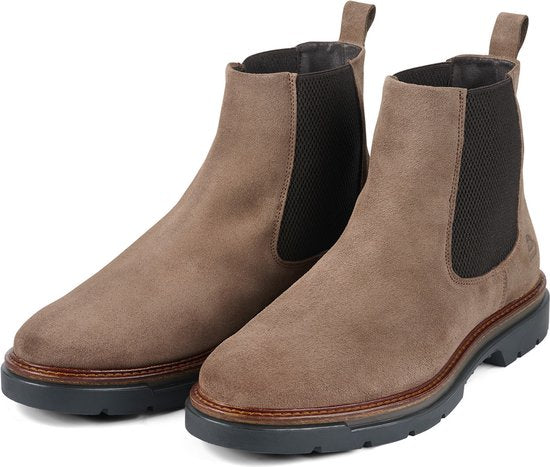 Bullboxer - Chelsea Boot - Männer - Taupe - 45 - Stiefel