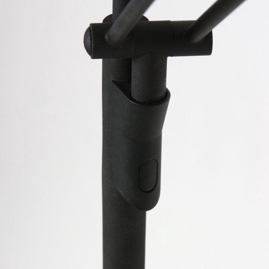Steinhauer Exclusive – Stehlampe – Zenith2 – schwarz – Kunststoff und Metall – Designlampe – LED – 4390ZW