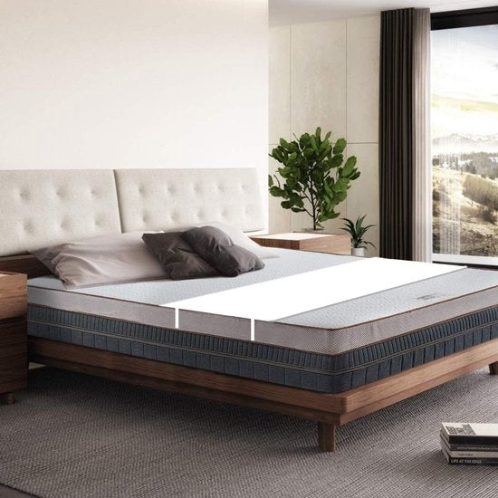 Earkings Bett Binder - 235x50cm - Weiß