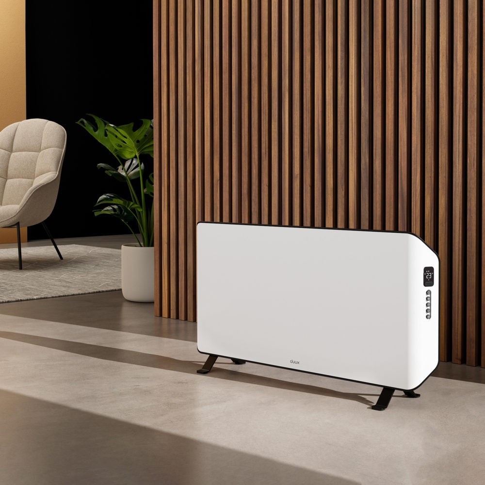 Duux Edge 2000 Smart Konvektor Heizung - Mit Timer & Eco-Modus - 2000 W - Weiß