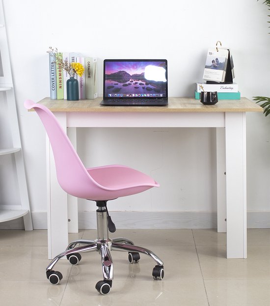Bürostuhl rosa - höhenverstellbar