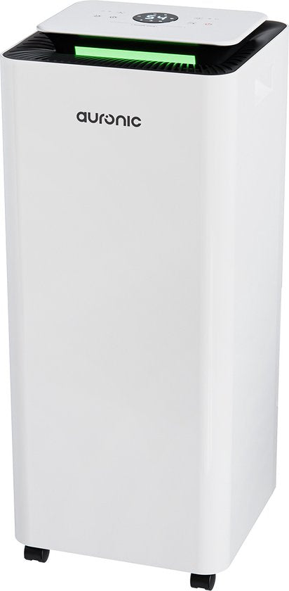 Auronic Luftentfeuchter und Luftreiniger - Pro Series - 16 l pro Tag - Waschtrockenfunktion - Schlafzimmer, Badezimmer und Wohnzimmer - Weiß