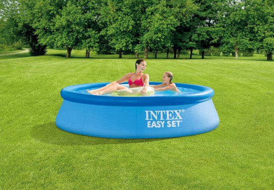 Intex Easy Set-Schwimmbecken – inklusive Filterpumpe – Maße 366 x 76 cm